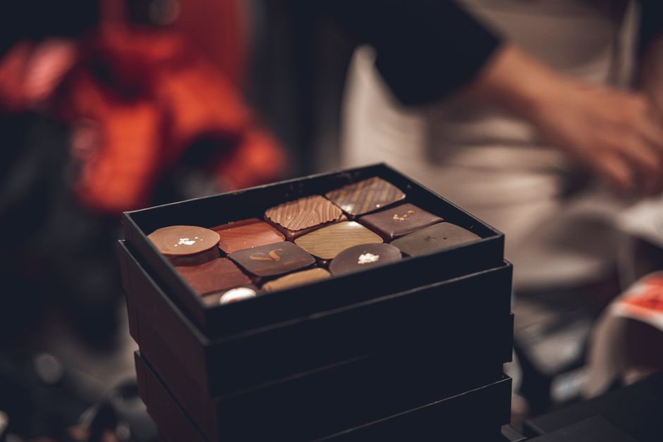 Coffret chocolats artisanaux